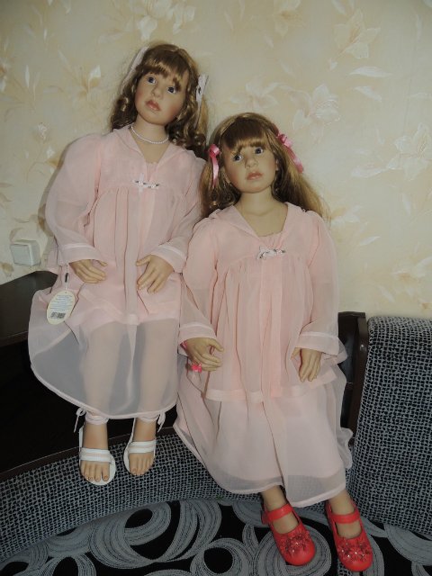 Куклы близнецы от Elissa Glassgold dolls
