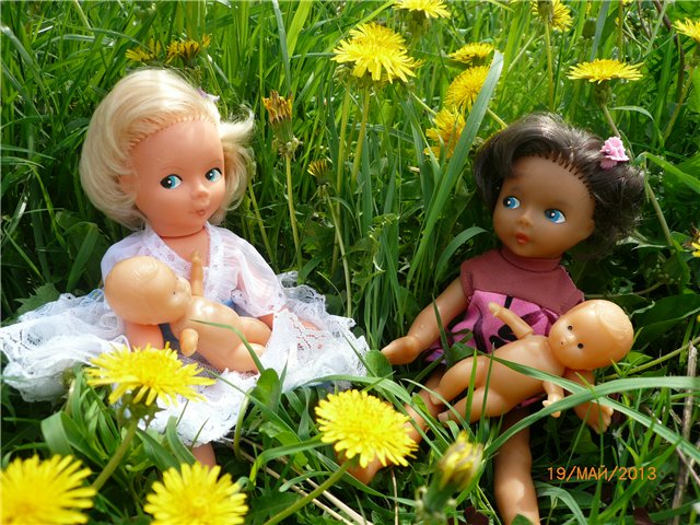 Розочка! Встреча сестренок