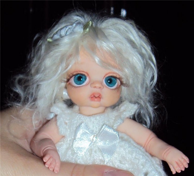 Малютка Амели ООАК — Авторские куклы ручной работы: текстильные (фото 6)