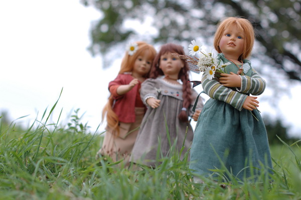 Куклы Bettina Feigenspan-Hirsch или большая прогулка (фото 2)