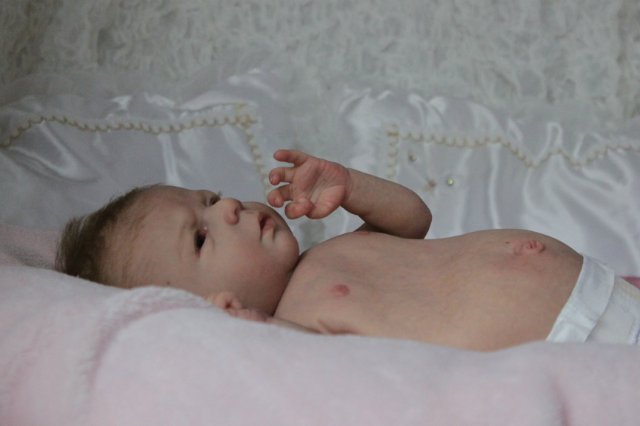 Мой слааадкий ангел! Девочка реборн Виктории Вишни