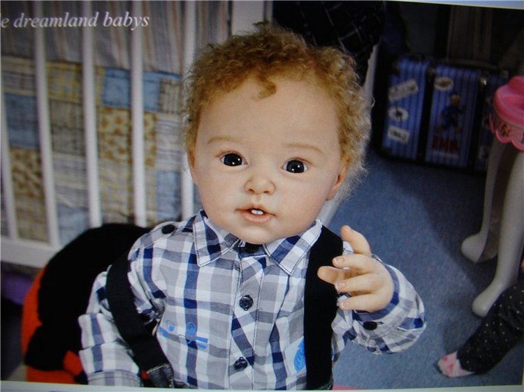 Увидела симпатичного мальчишку. Reborn Prototype Toddler, sculpt Adrie Stoete (фото 3)