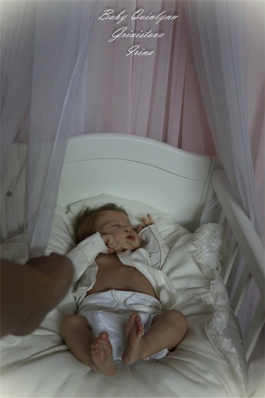 Чему быть-того не миновать... Quinlynn. Кукла реборн Гринистовой Ирины (фото 8)