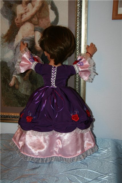 Мисс Рококо — Одежда и обувь для кукол своими руками: фото (фото 8)