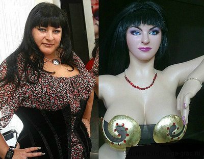 Авторские куклы Владимира Сушкевича. Автор портретных и реалистичных кукол, любитель пышных форм (фото 2)