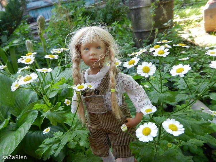 Цветочное настроение... Himmelschlusselchen от Annette Himstedt (фото 10)