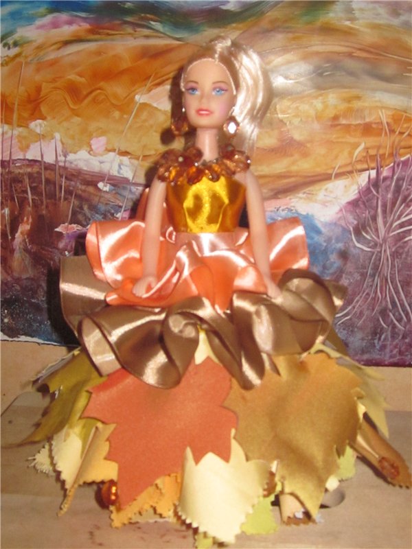 Добровольно - "принудительные" фантазии на тему "Осень золотая" - или как мы "творили" ночью