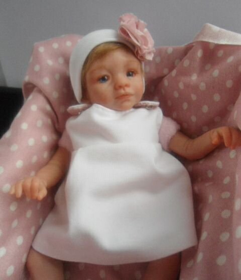 Малышка февраля Горошек! ООАК куколка Горшковой Юлии (фото 6)