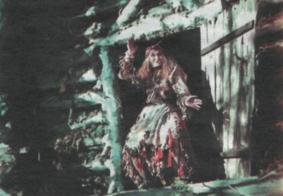 Баба - Яга. авторская кукла (фото 3)