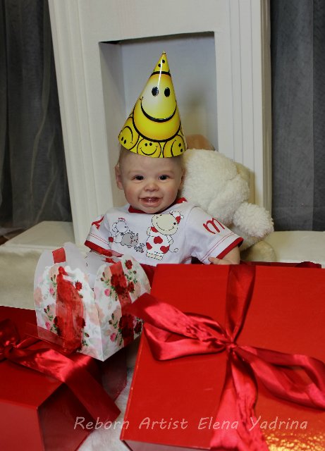 Первый праздник малыша. Куклы реборн Елены Ядриной