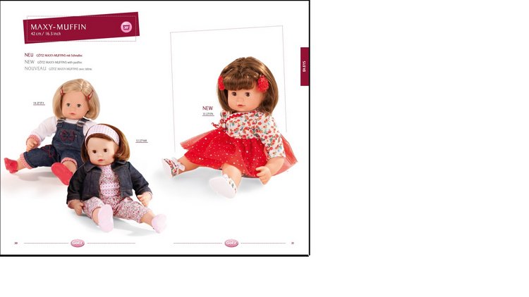 2015 Gotz Catalogue — Куклы Gotz (Готц): Ханна (фото 8)