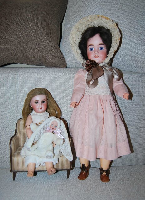 Мои любимые антикварочки — Редкие антикварные куклы и реплики: воск (фото 7)