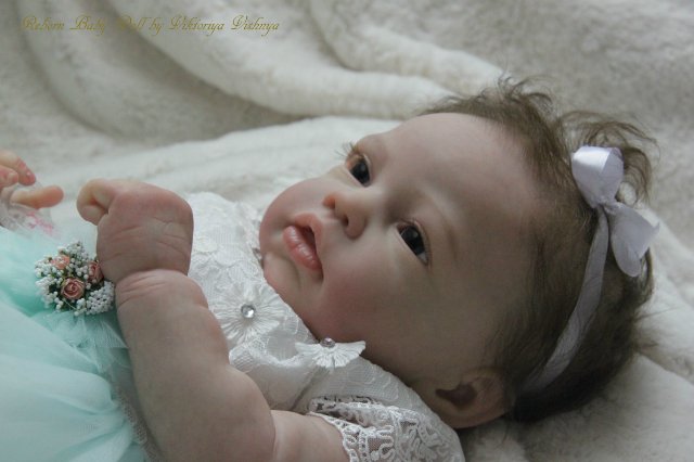 Кайли... Куколка реборн Виктории Вишни (фото 6)