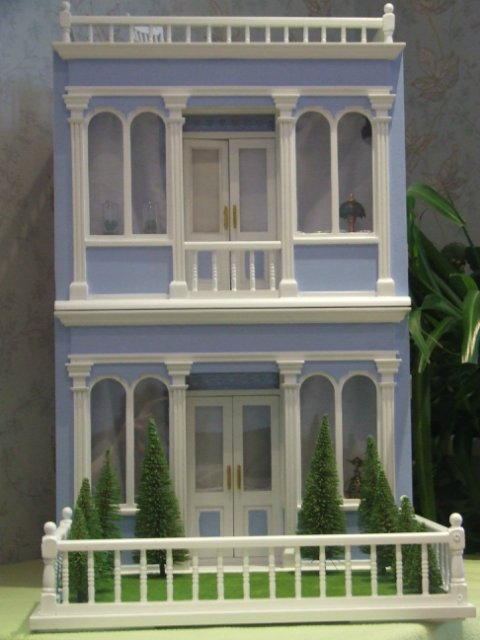 Коттедж для маленькой аристократки или дом своими руками для БЖД-малышей (фото 4)