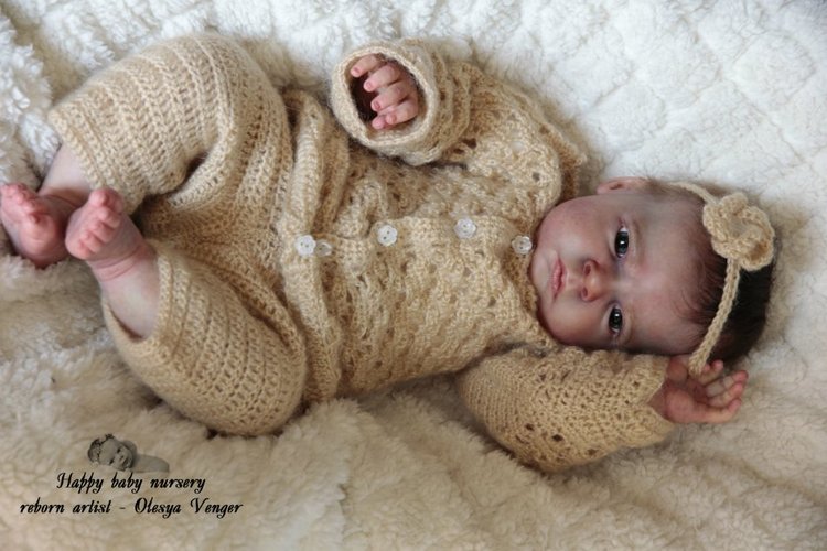 Моя Миша , Мишенька, Мишель! Кукла реборн Олеси Венгер