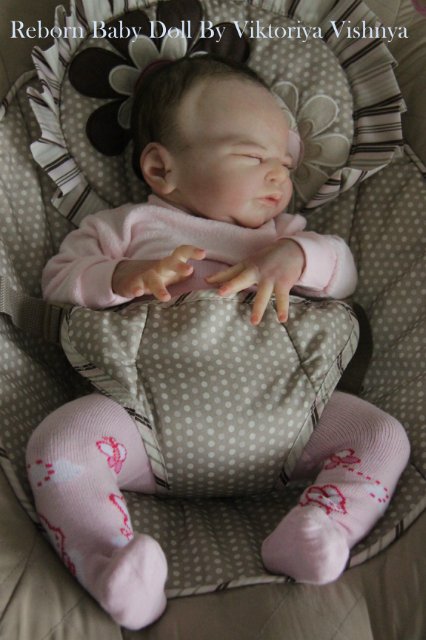 Наконец... представляю вам мою куколку... Реборн Виктории Вишни