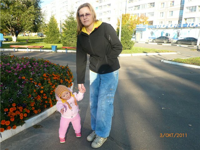 Прогулочка. Кукла реборн Кристалета