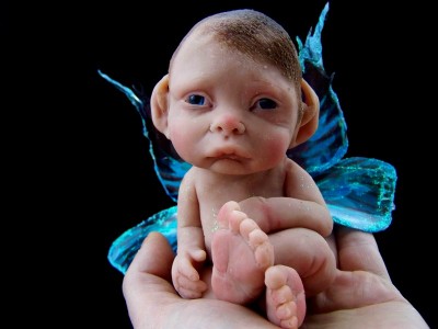 Крошечки ООАК — Лепка авторских кукол: полимерная глина (фото 4)