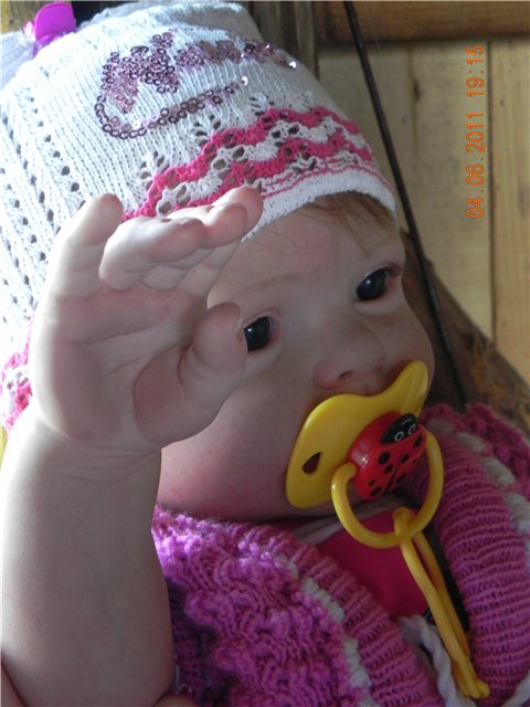 Малютка Танюшка. Кукла реборн Светланы Преображенской (фото 10)