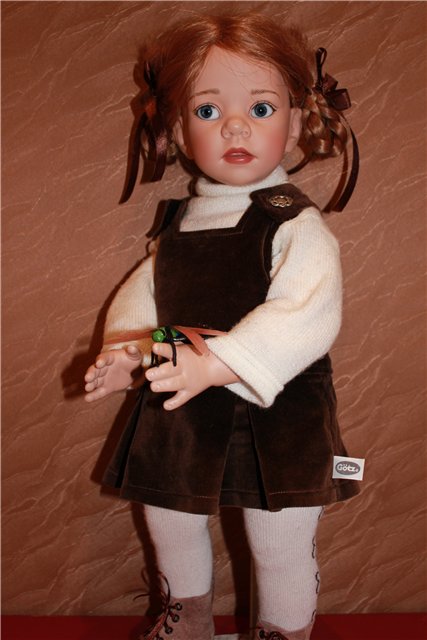 Вот она моя первая коллекционная кукла Джанна от Gotz автор Elisabeth Linder