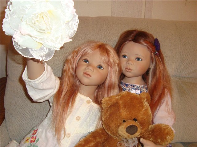 Первые куколки от Annette Himstedt в нашей коллекции: Tippi и Liniki 2006 года (фото 8)