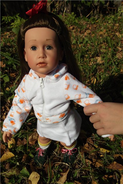 Мои девчонки на прогулке — Одежда и обувь для кукол своими руками: фото (фото 3)