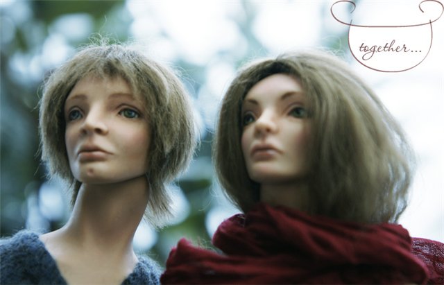 Куклы-девушки Натальи Саморуковой