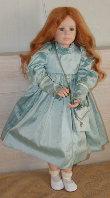 Мари Кристин от Хильдегард Гюнцель для Walterhauser puppenfaktur - зеленоглазое чудо (фото 2)