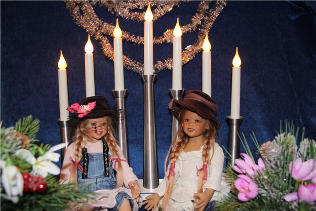 Новый год у Пуки и Лиллеморе от Annette Himstedt