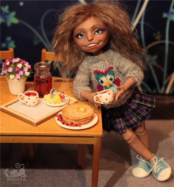 Мирелька, авторская шарнирная кукла Марии Пикуновой "Домисоль" (фото 4)