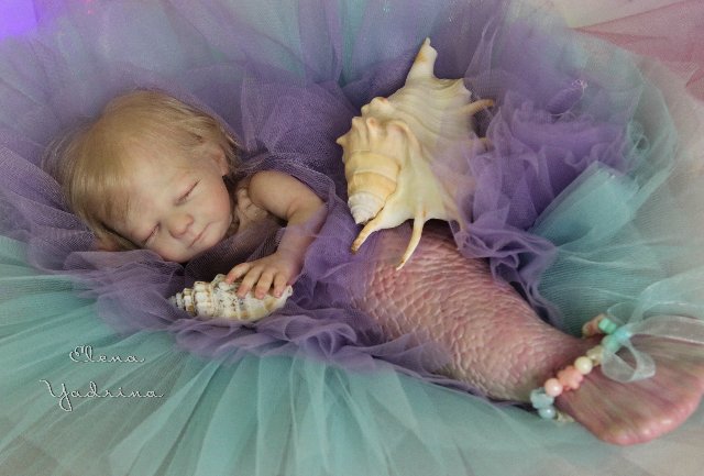 Тасенька. Русалочка. Куклы реборн Елены Ядриной (фото 10)