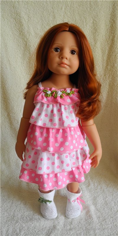 Новая модель Соня (Gotz 50 см) и новые наряды