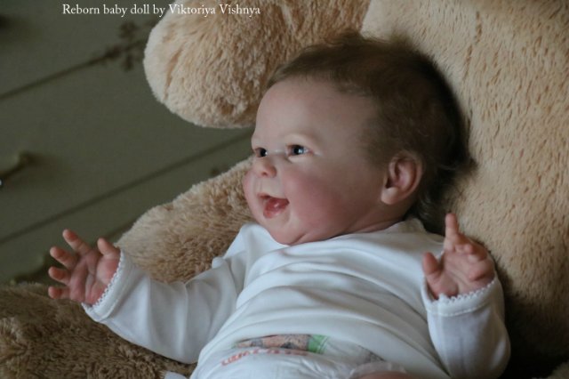 Мейзи... Куколка Реборн Виктории Вишни