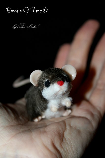 Миниатюрные создания — Игрушки в смешанной технике (мех и глина): Арт (фото 6)