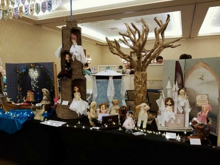 Несколько новых авторских шарнирных кукол