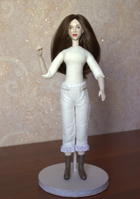 Как мы куклу с портретным сходством мастерили