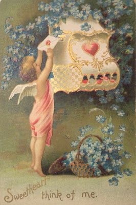 Старинные открытки с Денем Святого Валентина | Бэйбики Старинные открытки с Денем Святого Валентина