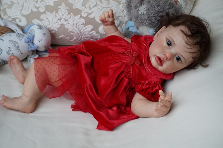 Я назвала ее Scarlett. Кукла реборн Наталии Коноваловой