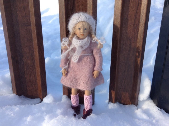 Зимняя фотосессия Сири. Siri mini club A. Himstedt