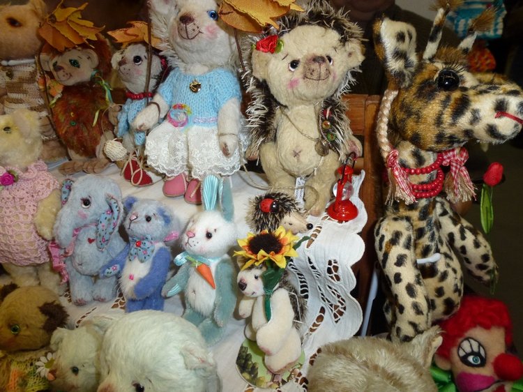 Весенний Бал Кукол на Тишинке: Ёжики (фото 6)