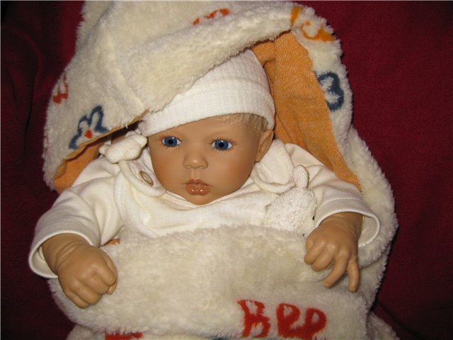 Заинька, или Коллекционная кукла Эмма-Мария от Роланды Хаймер (фото 2)