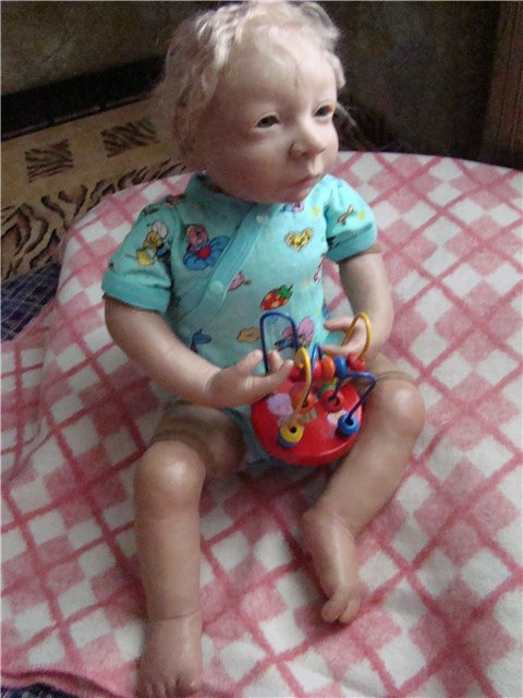 Мой портретный мальчик Тима - кукла своими руками из пластики