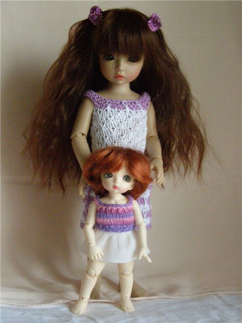 Новые вязалочки для моих девочек