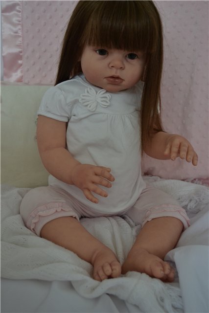 Годовалая девочка реборн Даниэлла от Ирины Свитиной