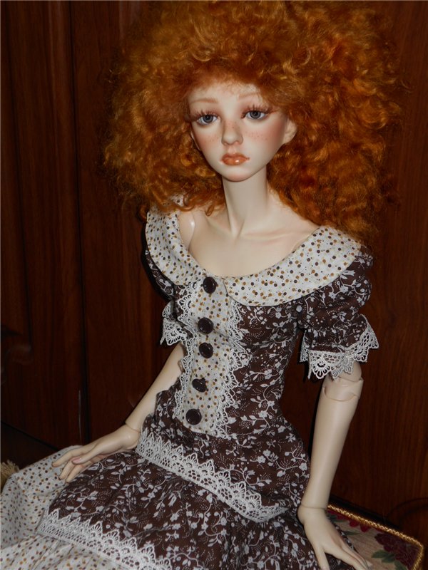 Платье для Стеши — Одежда и обувь для кукол своими руками: фото