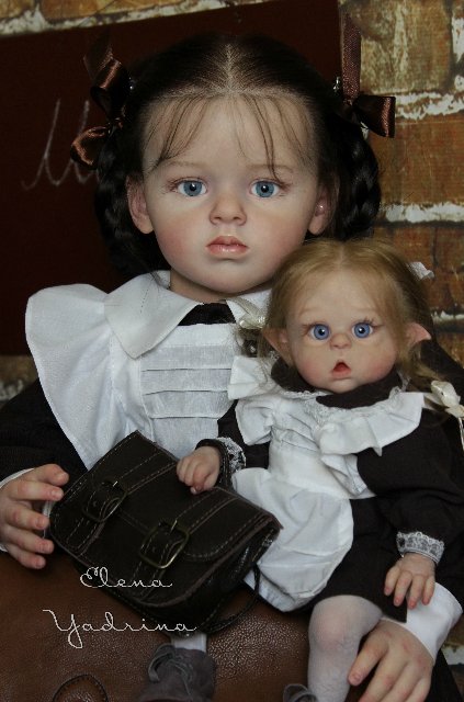 Первоклашка. Часть вторая. Куклы реборн Елены Ядриной