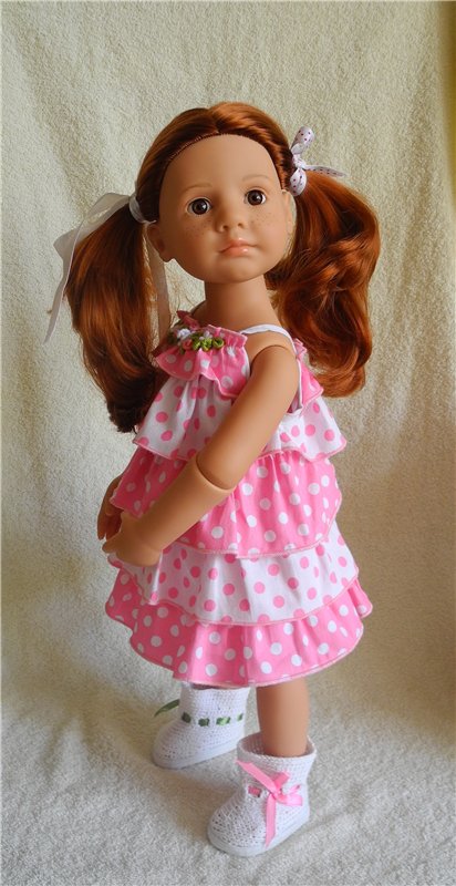 Новая модель Соня (Gotz 50 см) и новые наряды