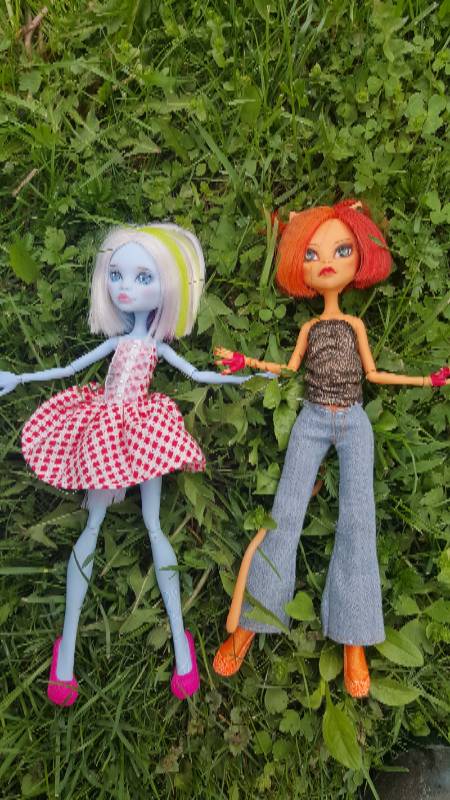 Вспомним про Монстров — ООАК Monster High и Ever After High: репейнт (фото 3)