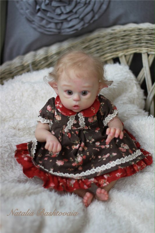 Мой любимый эльфийский ребенок! Кукла реборн Натальи Баштовой (фото 10)