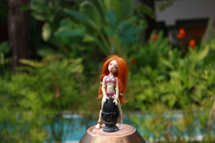 Как Фиби в отпуск съездила. Авторская бжд-мышка Лидии Снуль